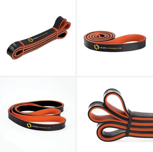 купить Эспандер HMS GU06 Abisal Exercise Band (black/orange) в Кишинёве 