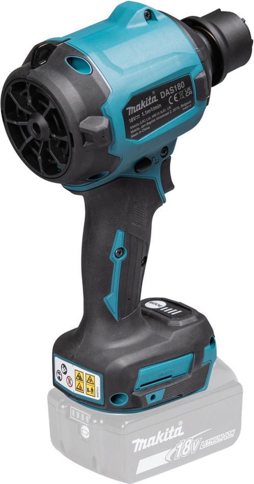 купить Пневмопистолет Makita DAS180Z Pistol suflat aer 2.8N 10.3KPA LXT 18V (fara acumulatori) в Кишинёве 