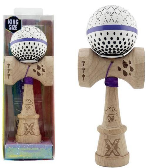 купить Активная игра Essa 165779 Kendama Super Sticky X Original, King size, Picături de ploaie, albă в Кишинёве 