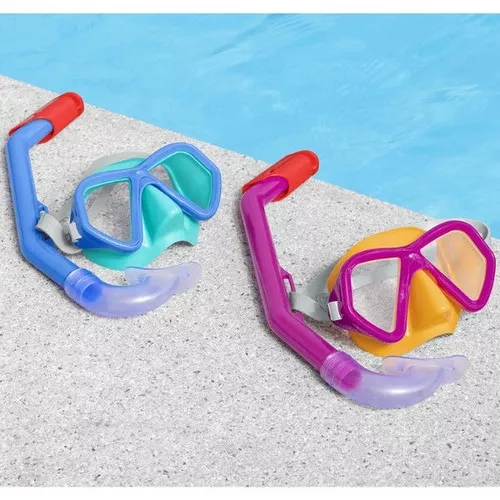 cumpără Accesoriu pentru înot Bestway 24023BW Set de înot (mască, snorkel), 2 culori în Chișinău 