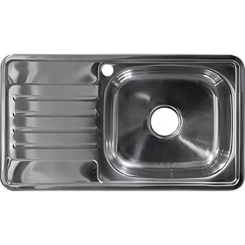 купить Мойка кухонная Rubano HD7642P incastrabila 760x420x180mm. (dreapta),inox, luciu-0,8mm в Кишинёве 