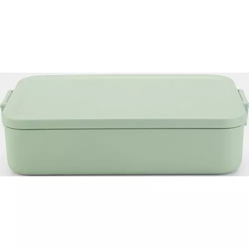 купить Контейнер для хранения пищи Brabantia 20 35 27 Lunch Box Make&Take Jade Green Large, Plastic, Bento в Кишинёве 