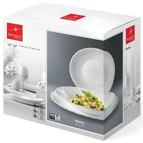 купить Тарелка Bormioli Rocco 27148 Набор тарелок Prima 18ед в Кишинёве 