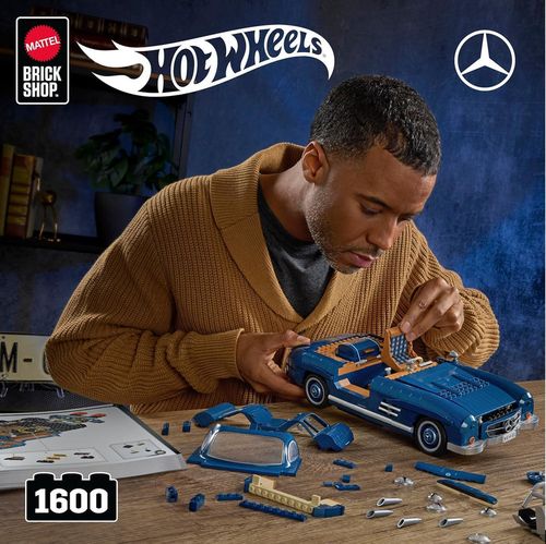 cumpără Set de construcție Hot Wheels HWW25 Mercedes-Benz 300 Sl în Chișinău 