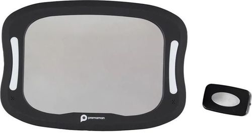 cumpără Accesoriu auto Premaman PAUCEN-CCC-UNQ Oglinda auto cu LED si telecomanda în Chișinău 