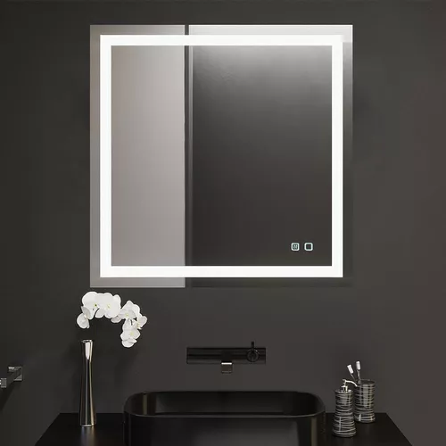 cumpără Oglindă baie Bayro Elipso 800x800 LED touch c подогревом în Chișinău 