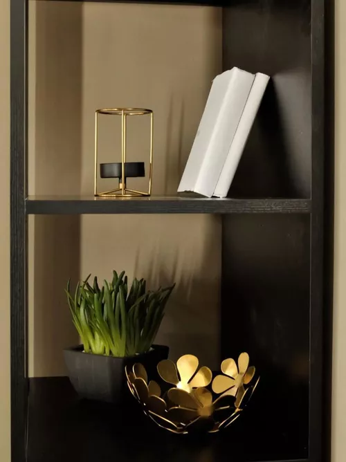 купить Офисный стеллаж Fabrik Home Belfort (550x1970x420) Черный ясень в Кишинёве 