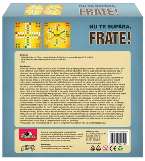 купить Настольная игра Noriel NOR2402 Nu te supara, frate! (vintage) в Кишинёве 