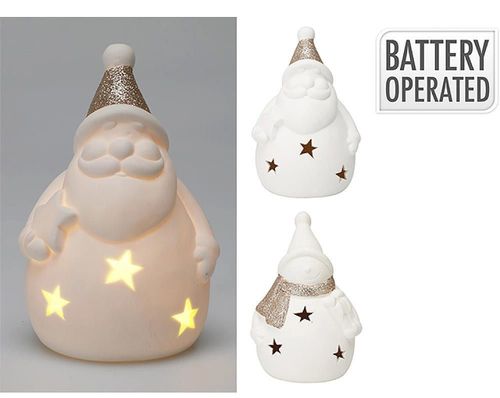 купить Новогодний декор Promstore 54311 Suvenir LED Om de zapada/Mos Crăciun, 13cm (în sort.) в Кишинёве 