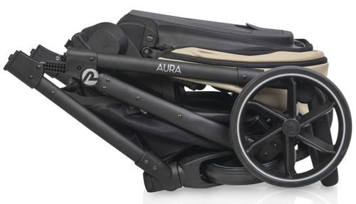 купить Детская коляска Riko Carucior 2in1 Aura Almond 01 в Кишинёве 