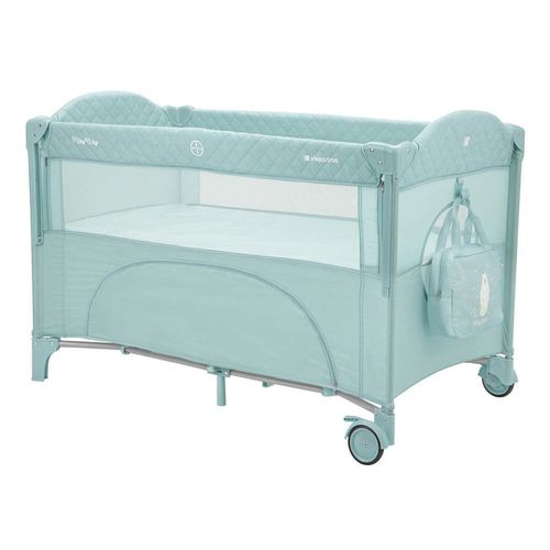 cumpără Țarc Kikka Boo 31003010112 Milky Way Mint 2023, pliabil cu 2 niveluri în Chișinău 