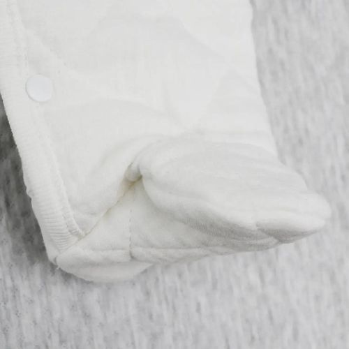 купить Детская одежда Minikin 241901756 Muslin Комбинезон с капюшоном молочный 0-1 мес (56 см) в Кишинёве 