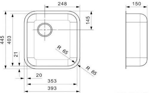cumpără Chiuvetă bucătărie Reginox R03268 L18 4035 OKG în Chișinău 