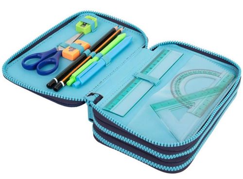 купить Школьный пенал CoolPack F067935 Penar Unicorn (3 comp., echipat) в Кишинёве 