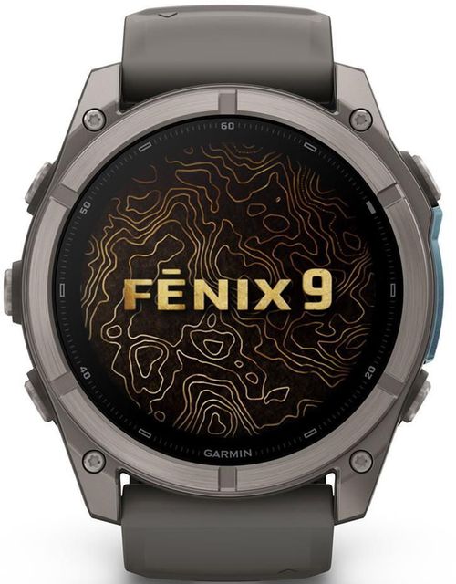 купить Смарт часы Garmin Fenix 9, 51mm, Bare Ti, Pebble Gray Band (010-04763-01) в Кишинёве 