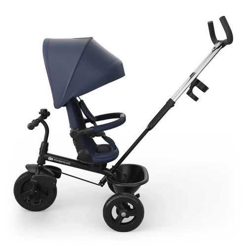 купить Велосипед-коляска KinderKraft Aston 2 Plus Navy (KRASTO02NAVPL00) в Кишинёве 