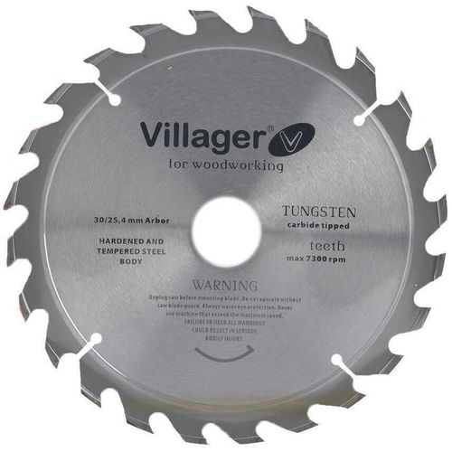 cumpără Disc de tăiere Villager Disc de taiere lemn 255x30/25.4x2.6x40T (033426) în Chișinău 