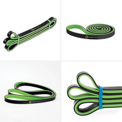 cumpără Expander HMS GU06 Abisal Exercise Band (black/lime) în Chișinău 