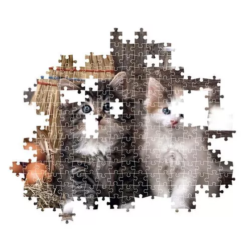 купить Пазл Clementoni Puzzle 1000 HQC Lovely Kittens (39943) в Кишинёве 