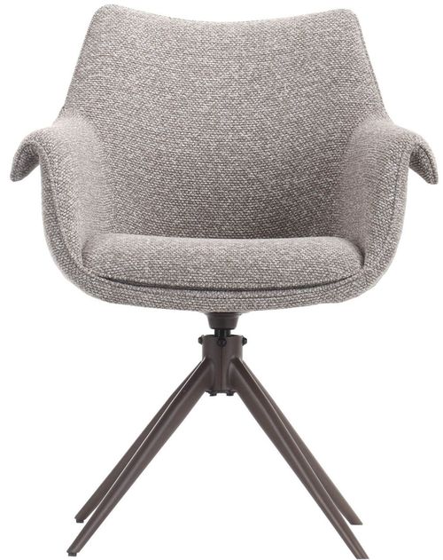 купить Стул Deco Mavia MIH-D510B Grey (Royal Boucle Mushroom) в Кишинёве 