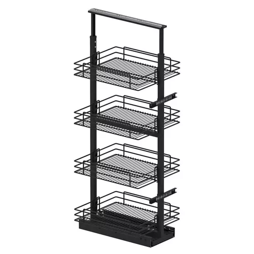 cumpără Feronerie pentru mobilă Starax S-1919-A (S-1819-A) Coloană, extensie 300 mm, antracit, 1700-1850 în Chișinău 