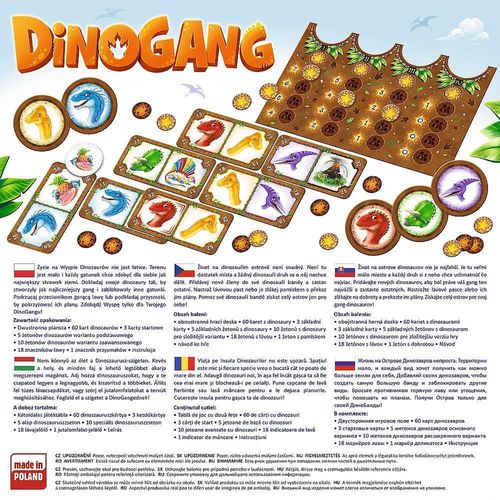 купить Настольная игра Trefl 02080 Joc de masa Dinogang в Кишинёве 