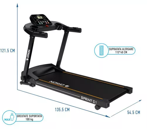 cumpără Banda de alergat Orion fitness Electric treadmil Sprint C1. în Chișinău 