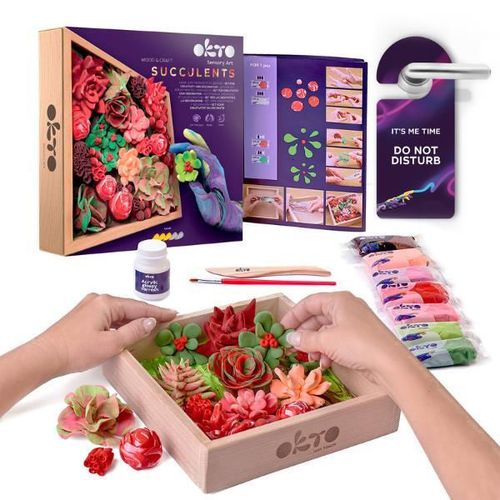 cumpără Set de creație Okto 10011 Set creativ DIY cu plastilină ușoară Pasiune în Chișinău 