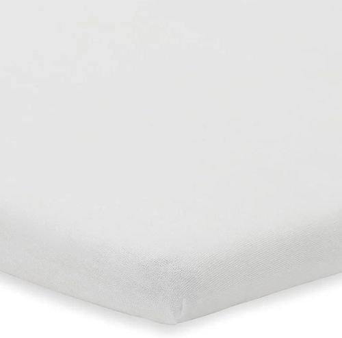 купить Детское постельное белье Jollein 2510-507-00001 Cearsaf cu elastic Cotton White, 120x60cm, 2buc в Кишинёве 