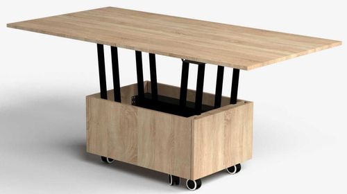 купить Стол Flat Tabloid 3in1 Grey/Beige в Кишинёве 