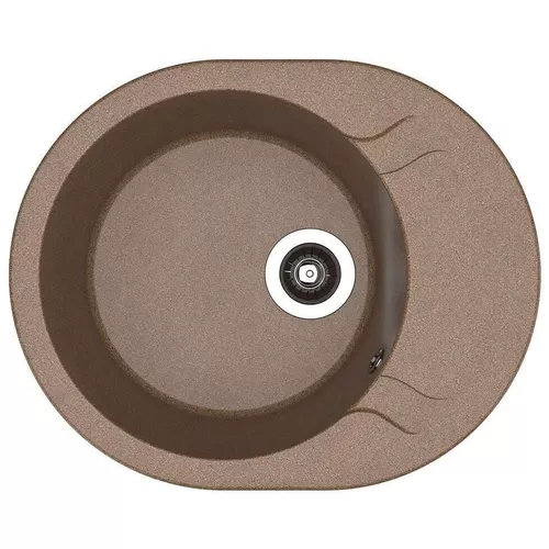 купить Мойка кухонная Dr.Gans Berta 580х470х217 Brun/Terracota в Кишинёве 