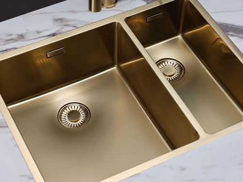cumpără Chiuvetă bucătărie Reginox R39229 New York 34x40+18x40 Gold II în Chișinău 