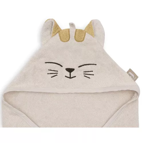 cumpără Accesoriu pentru baie Jollein 534-514-68134 Prosop cu gluga Terry Charlie Cat, 75x75cm în Chișinău 