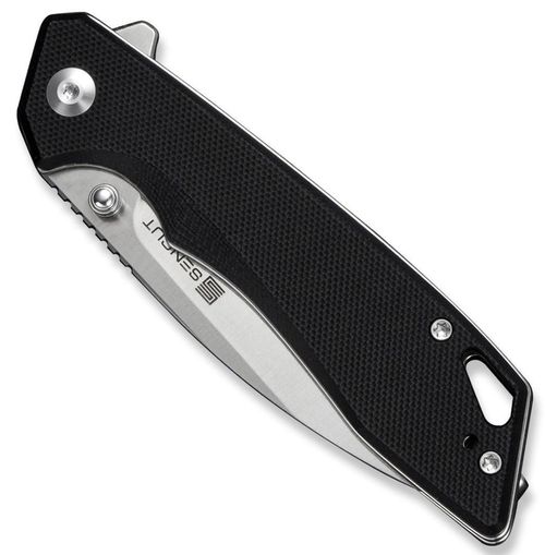 купить Нож походный Sencut S25055-1 Stratex, G10 negru, Liner Lock в Кишинёве 
