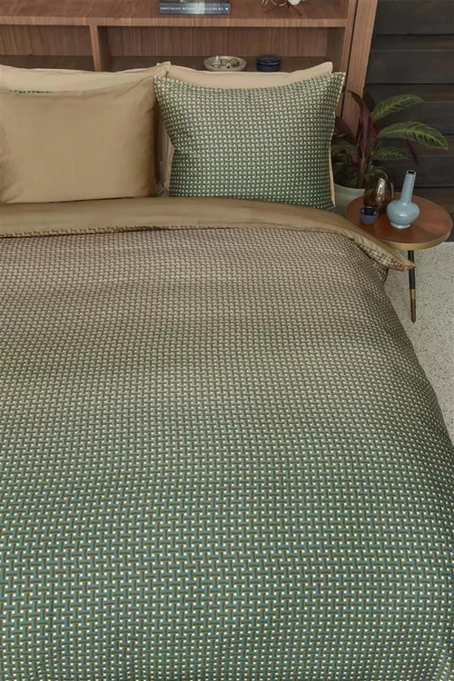 cumpără Lenjerie de pat Beddinghouse 330649 Alvaro 200x200/220 Green în Chișinău 