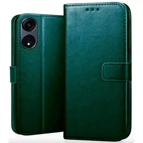 cumpără Husă pentru smartphone Helmet Shell Flip Nylon Oppo A78 4G, Green în Chișinău 