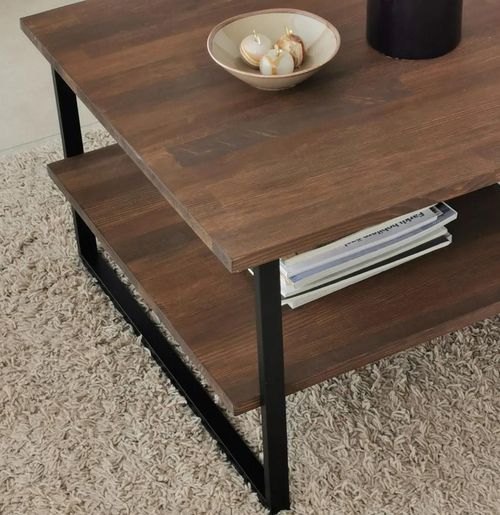 cumpără Măsuţă cafea Trendy Neta, Nuc 85x40x60cm în Chișinău 