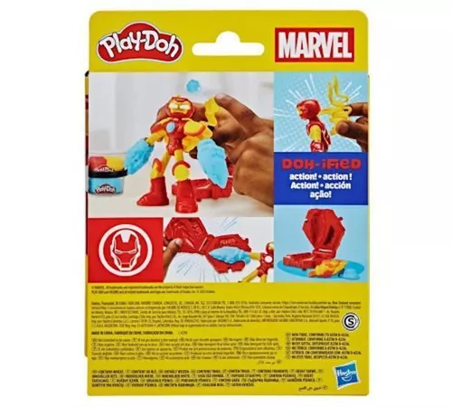 купить Набор для творчества Play-Doh G3106 Ironman Blast Launcher в Кишинёве 