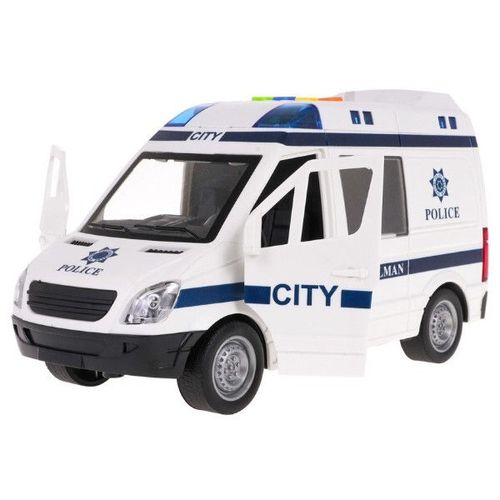 cumpără Mașină Wenyi WY590F 1:16 Mașina de poliție cu inerție (lumini/sunete/ușile mobile) în Chișinău 