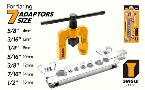 cumpără Set de unelte de mână Tolsen Set piese pentru bercuirea tevilor 4-16mm (33040) în Chișinău 