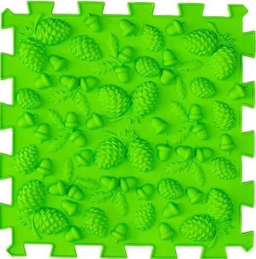 cumpără Covoraș de joacă Ortek 11273 Covoraș puzzle ortopedic - masaj MEGA MIX 24el 26x26cm în Chișinău 