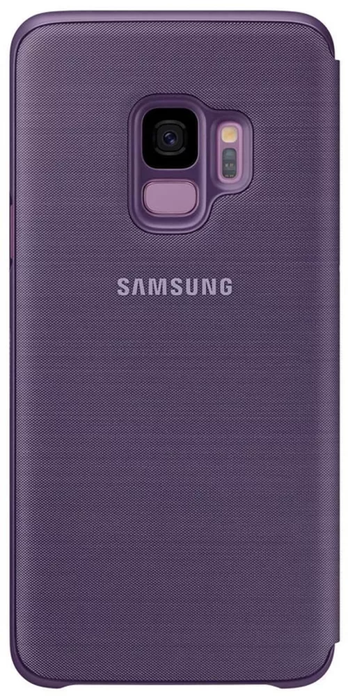 купить Чехол для смартфона Samsung EF-NG960, Galaxy S9, LED View Cover, violet в Кишинёве 