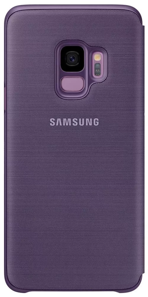 cumpără Husă pentru smartphone Samsung EF-NG960, Galaxy S9, LED View Cover, violet în Chișinău 