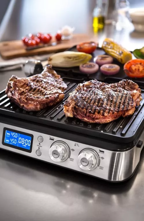 купить Гриль-барбекю электрический DeLonghi CGH1020D MultiGrill Smart в Кишинёве 