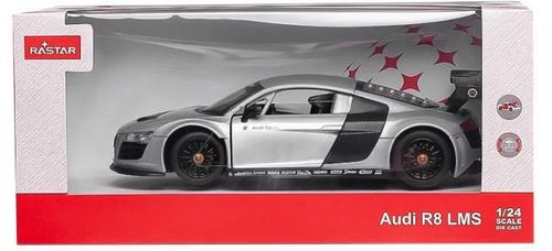 cumpără Mașină Rastar 56100 Die cast 1:24 AUDI R8, argintie, 60582 în Chișinău 