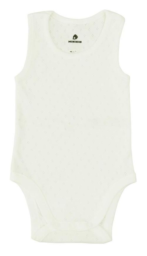 cumpără Haine pentru copii Minikin 25170586 Ажурный листик Боди-майка р-р86, молочный, унисекс în Chișinău 