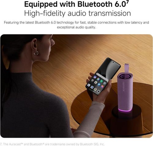 купить Колонка портативная Bluetooth Xiaomi Sound Play 18W Purple в Кишинёве 