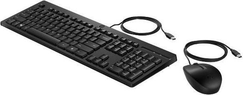cumpără Tastatură + Mouse HP 225 Combo (En/Rus) Black (AX2Y7AA#ACB) în Chișinău 