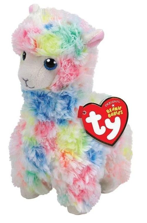 купить Мягкая игрушка TY TY41217 LOLA multicolor llama 15 cm в Кишинёве 