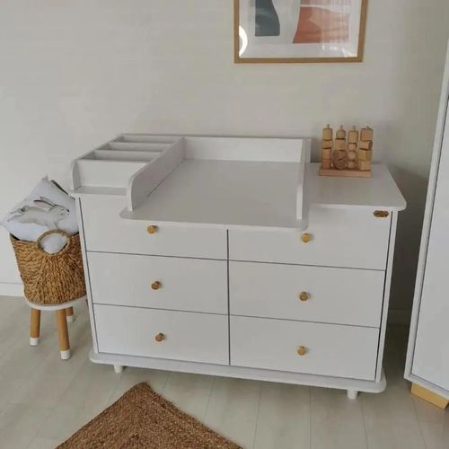 cumpără Comoda de infășat Дубик-М Cmd Glori 120cm White în Chișinău 